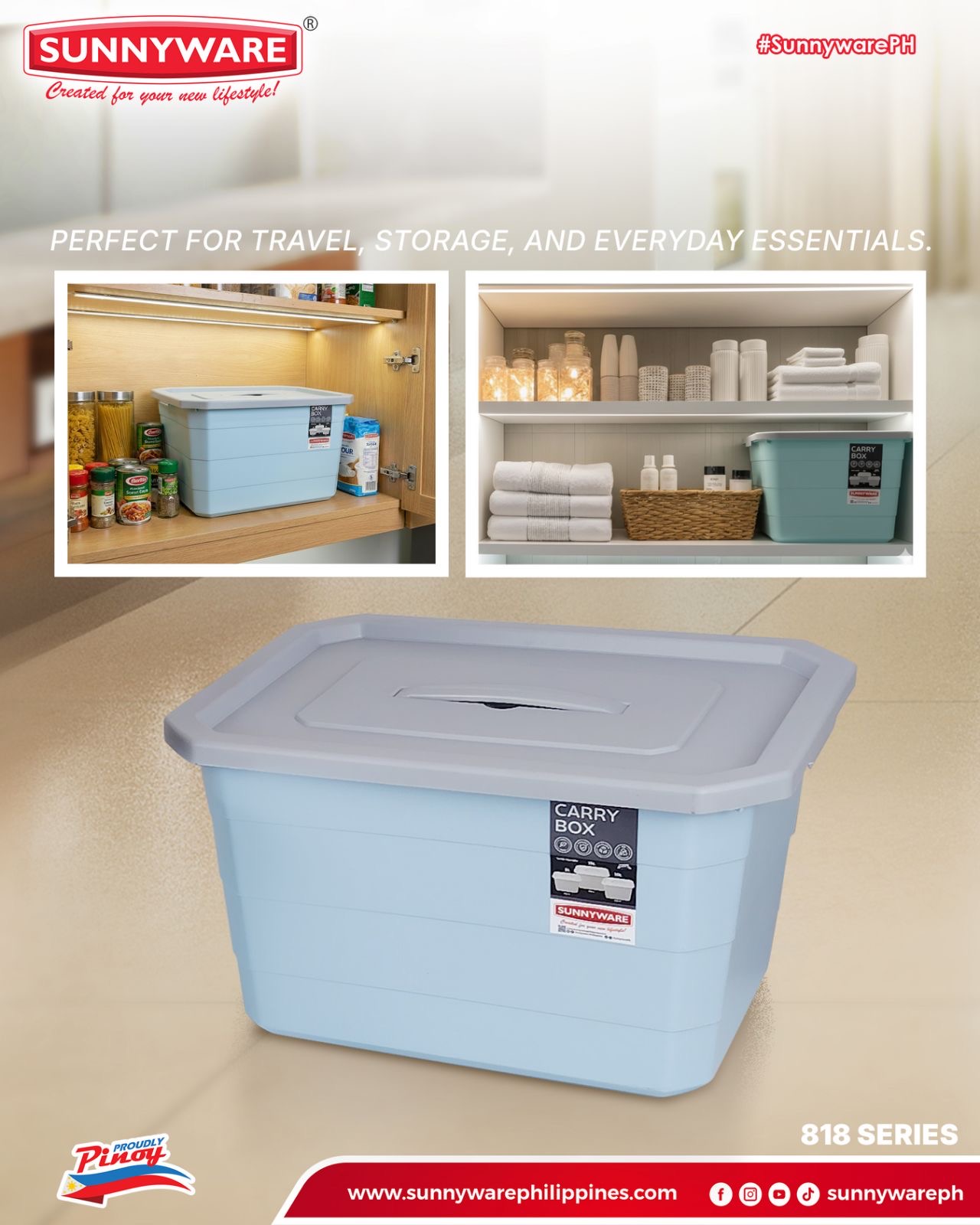 Powder Container Sunnyware 818 - L - Sunnyware Philippines